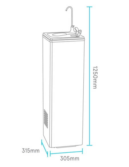 Fuente de agua FC-1750 de Columbia