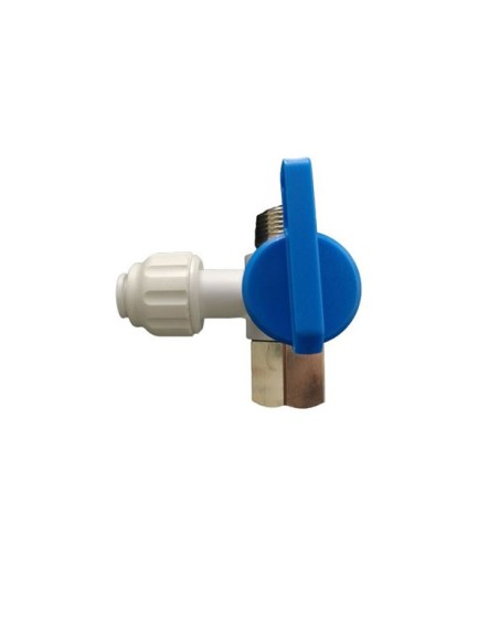 Válvula Bola Tubo 1/4" Rosca 3/8"