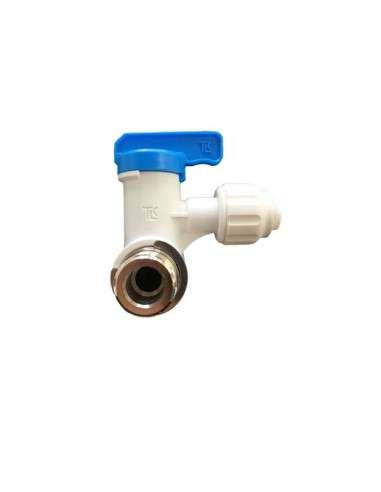 Válvula Bola Tubo 1/4" Rosca 3/8"