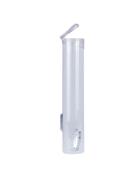 Portavasos transparente para fuentes de agua