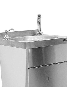 Lavamanos de pie con grifo electrónico 2