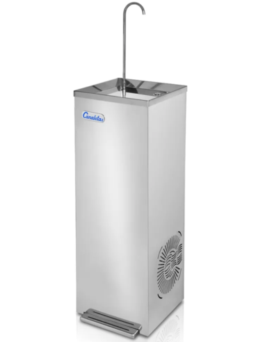 Plano fuente de agua Serie 8 M-8A de Canaletas