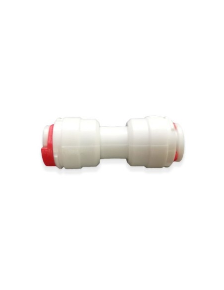 Conector  doble Tubo 1/4"