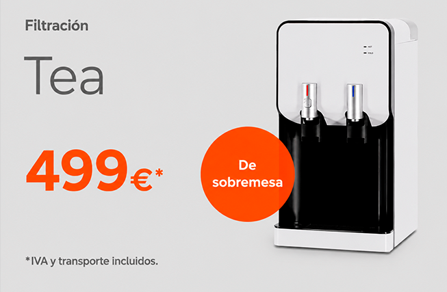 Fuente de agua fr&iacute;a con llenavasos Navia de Canaletas en oferta